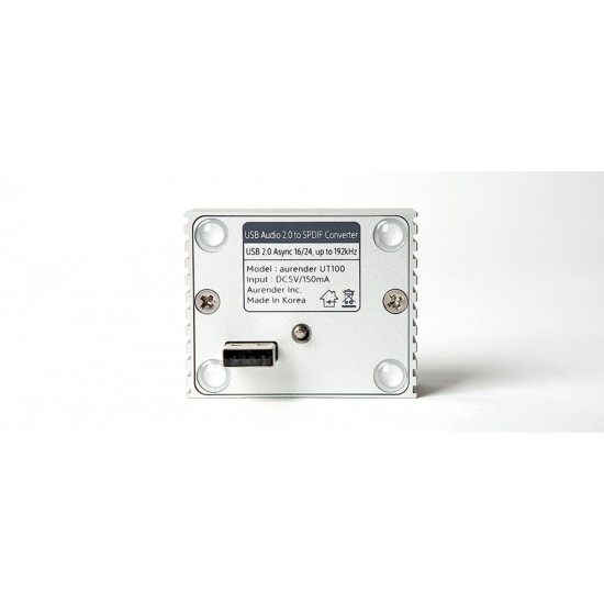 Aurender UT100 USB/Toslink Precyzyjny konwerter asynchronicznego sygnału audio USB